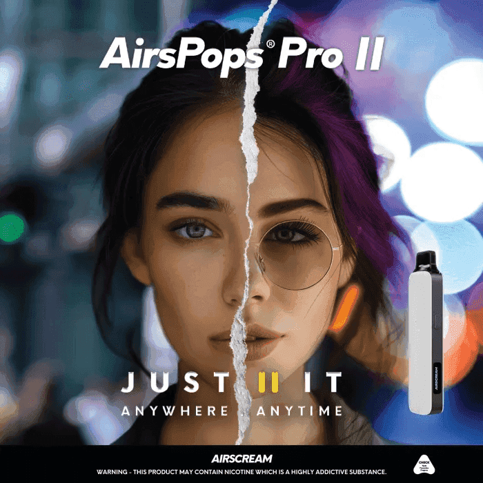 Airscream Airspops Pro II 氣泡2代可調瓦電子煙主機空倉煙彈官網 - Image 3