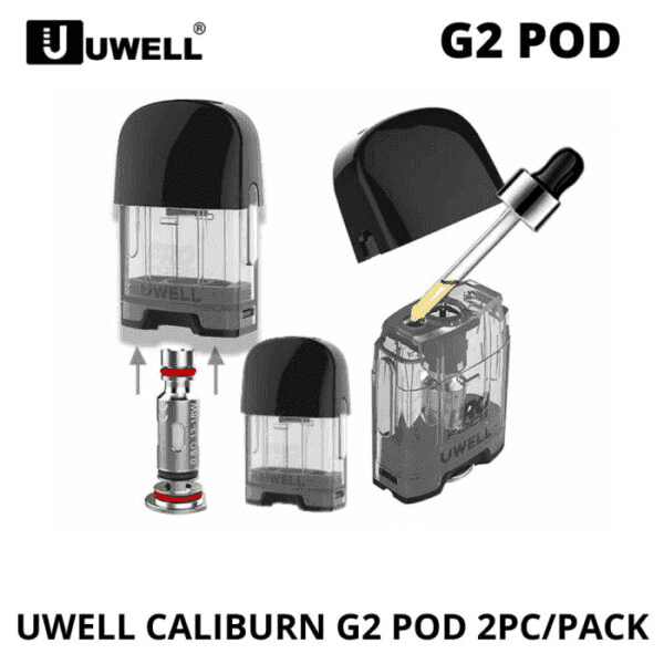 Uwell Caliburn G2 咖哩棒煙彈空倉成品芯 - Image 4
