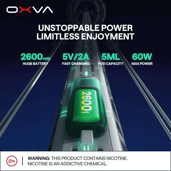 OXVA VPRIME 至尊雙模式電子煙大/小煙主機空倉煙彈 - Image 4