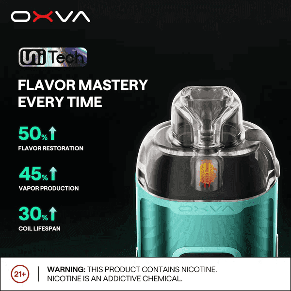 OXVA VPRIME 至尊雙模式電子煙大/小煙主機空倉煙彈 - Image 6