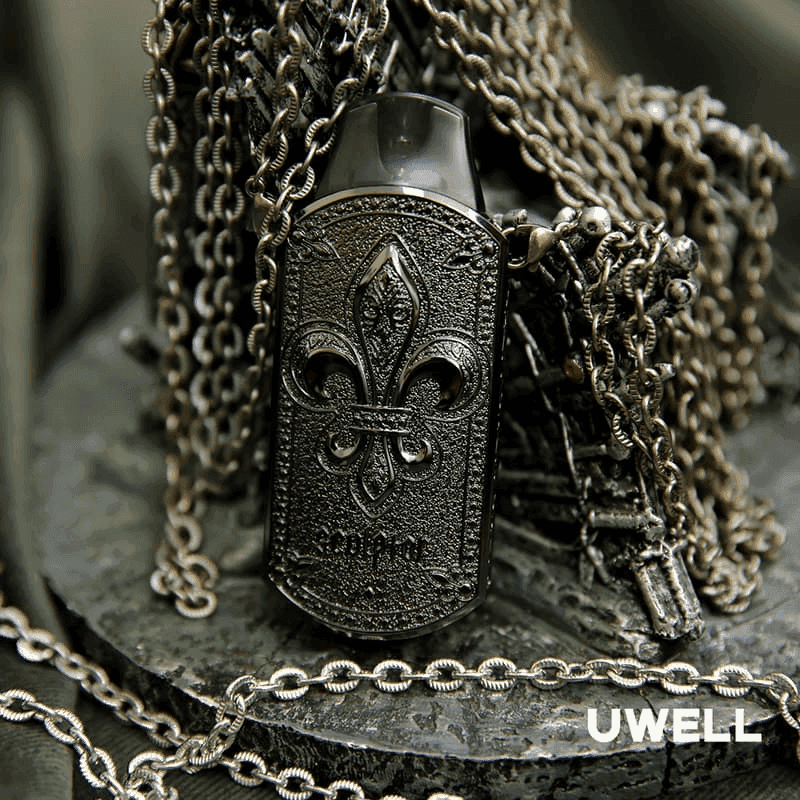 UWELL SCULPTOR電子煙雕塑家 11W電鍍金屬雕刻空倉煙彈 - Image 4