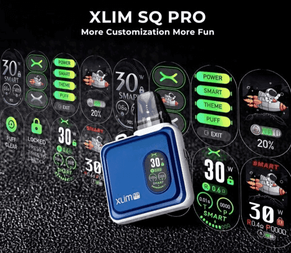 OXVA XLIM SQ PRO小蠻牛30W電子煙主機V1V2V3空倉煙彈 - Image 5