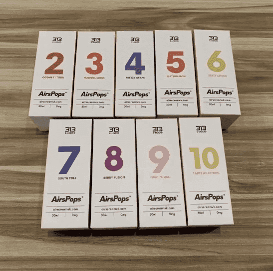 AIRSCREAM AIRSPOPS 313 數字電子煙小煙油 - Image 7
