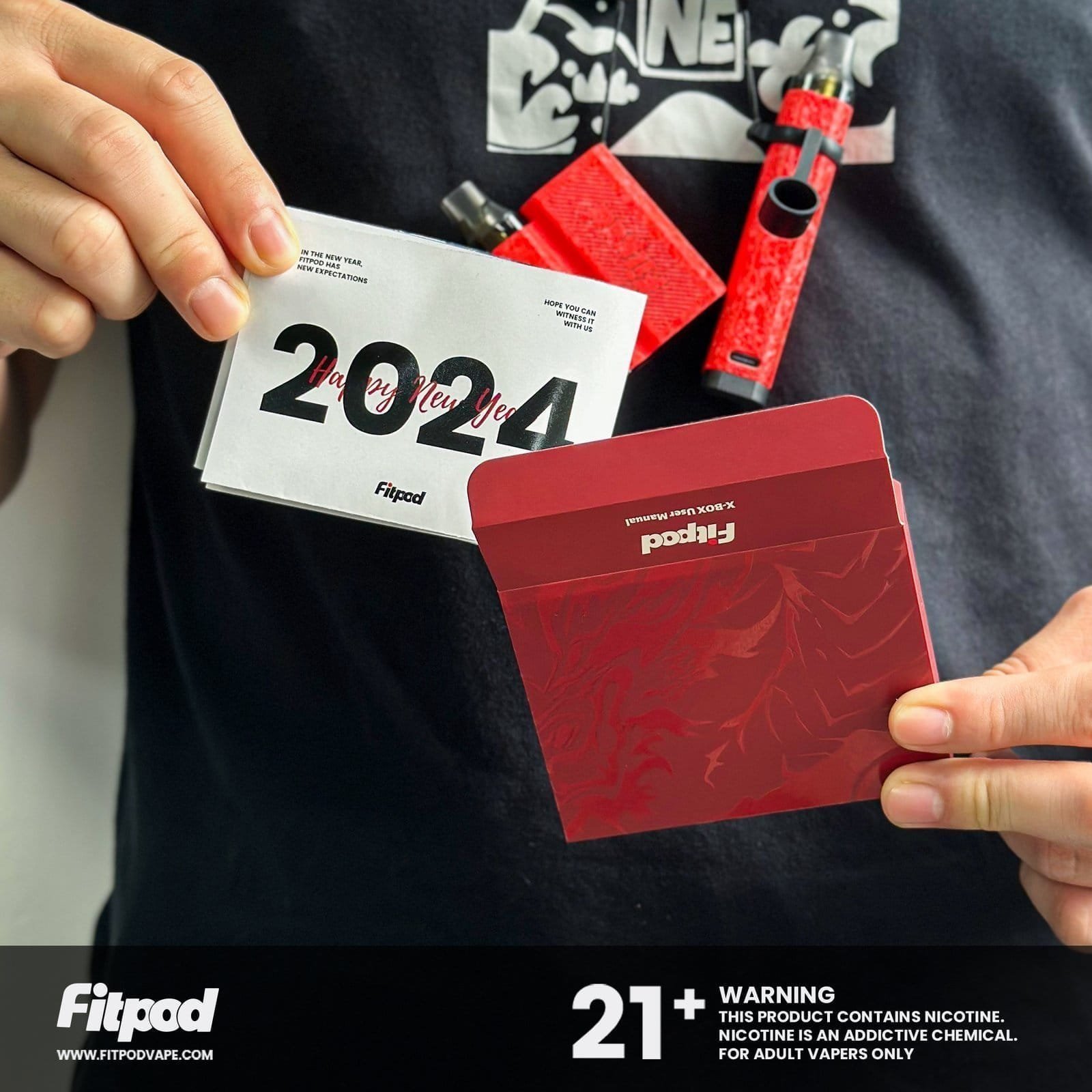 Fitpod X/X-BOX龍年2024限量版電子煙套裝禮盒 - Image 7